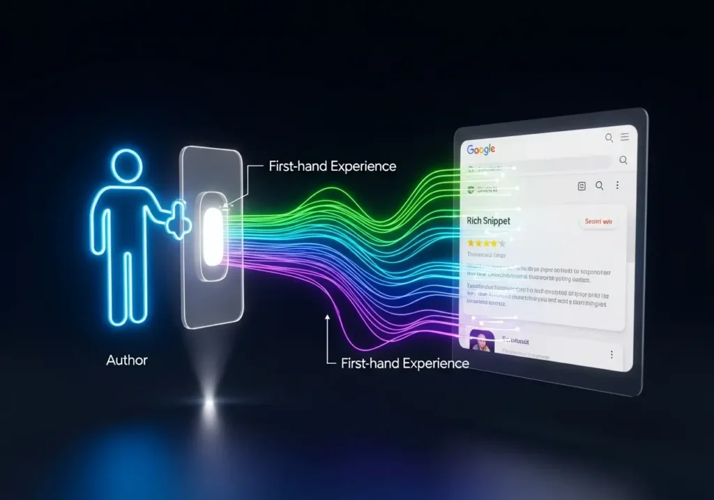 مفهوم سیگنال Experience در E-E-A-T (اثبات تجربه دست اول)