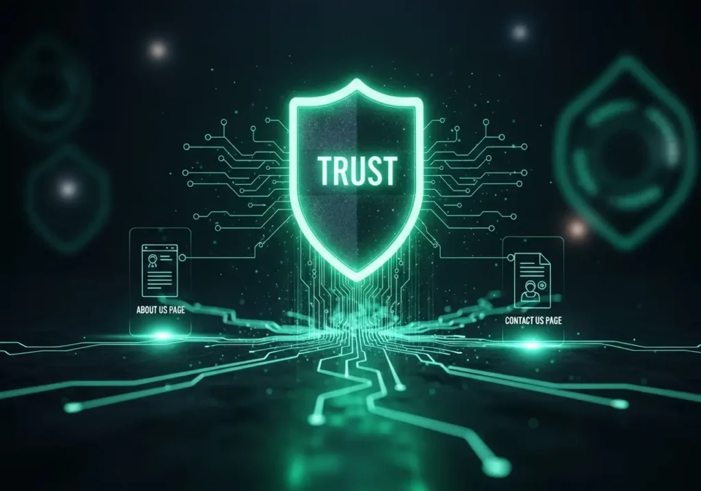 بهبود صفحه «درباره ما» و «تماس با ما» برای جلب اعتماد (Trustworthiness) 1 نقش صفحه درباره ما و تماس با ما در ساخت سیگنال اعتماد (Trust) در E-E-A-T