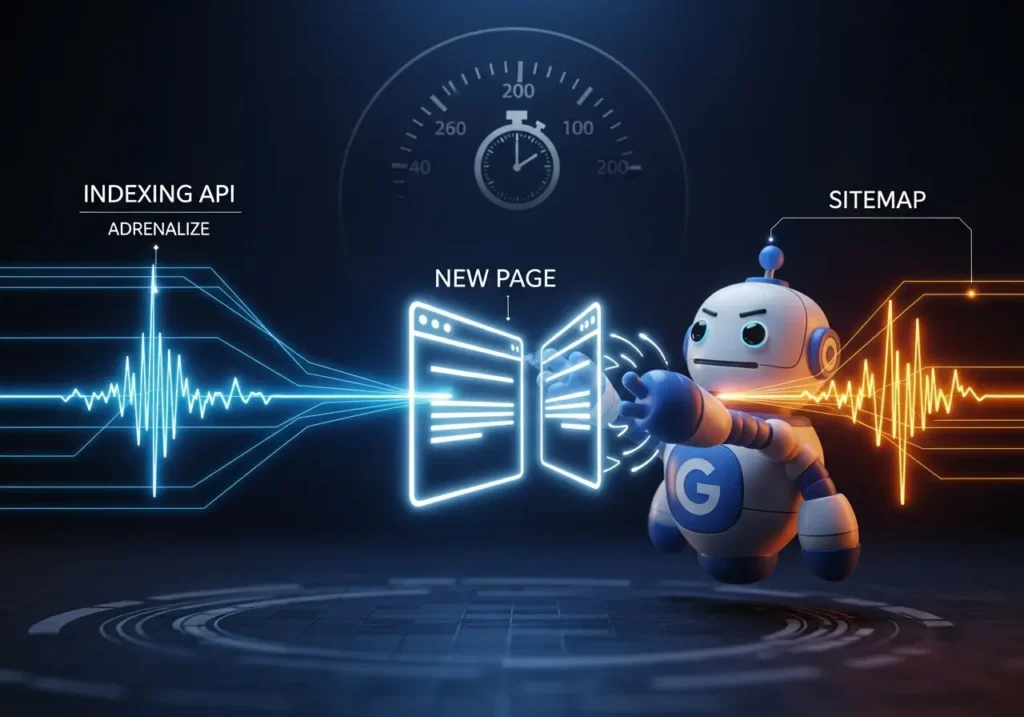 روشهای پیشرفته ایندکس سریع صفحات جدید در گوگل (API و ابزارهای حرفهای)