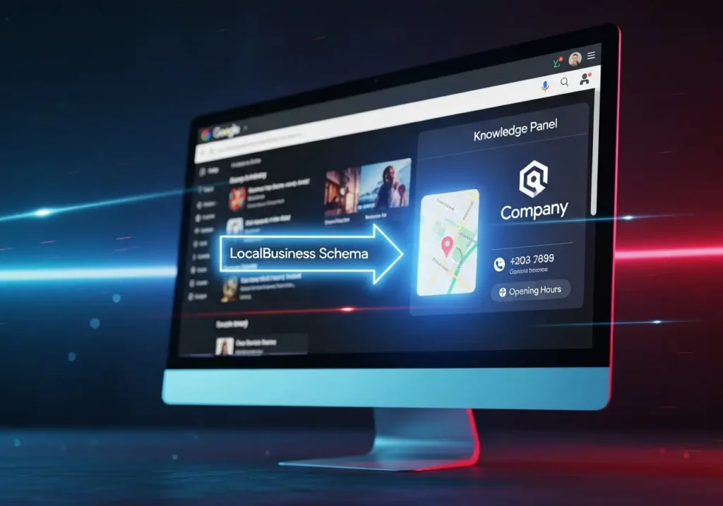 تاثیر اسکیما LocalBusiness بر Knowledge Panel گوگل