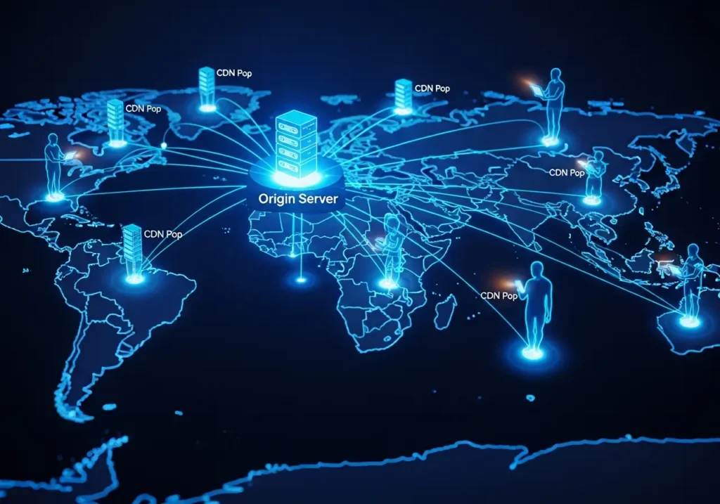 CDN چیست (شبکه توزیع محتوا) و چگونه کار می کند