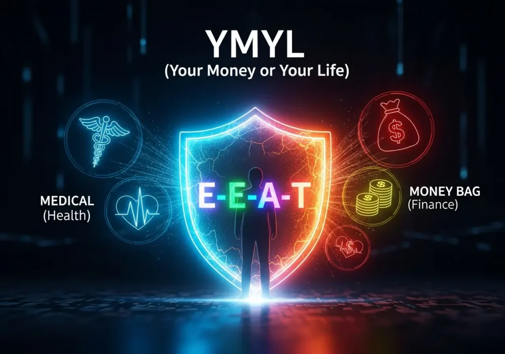 مفهوم محتوای YMYL (Your Money or Your Life) و ارتباط حیاتی آن با E-E-A-T