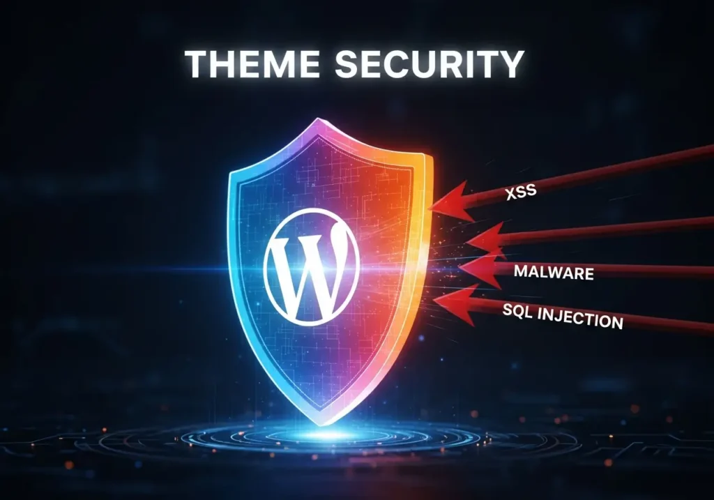 مفهوم امنیت قالب وردپرس (جلوگیری از XSS و بدافزار)