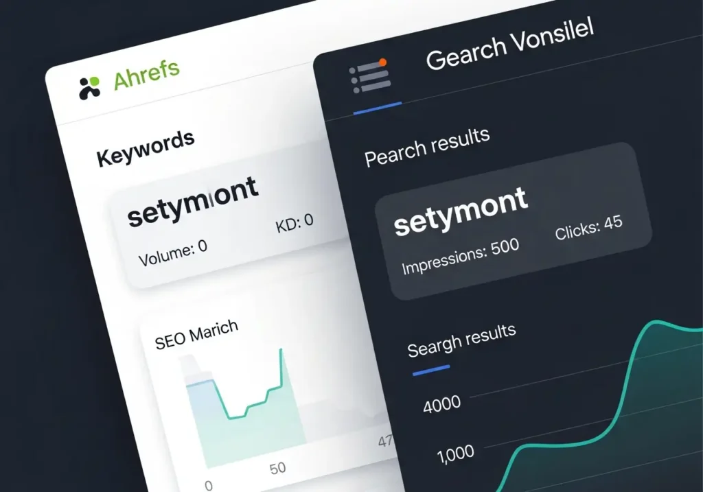 مقایسه حجم جستجوی صفر در ابزارها و ایمپرشن در Search Console برای Zero-Volume Keywords