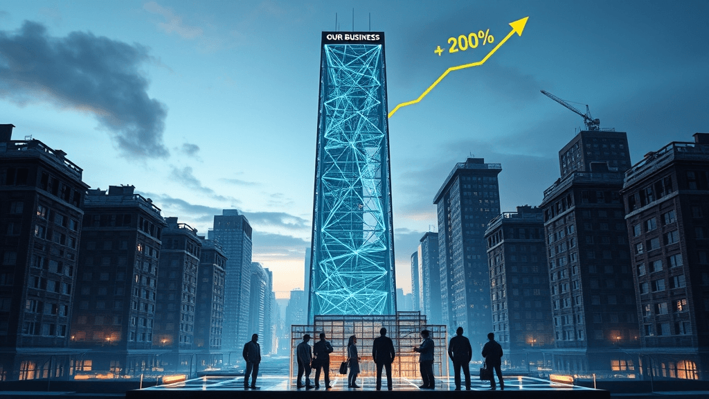 سیستم طراحی (Design System) چیست؟ راهنمای کامل پیادهسازی 6 یک ساختمان مدرن با سیستم طراحی متصل در مقابل ساختمانهای قدیمی